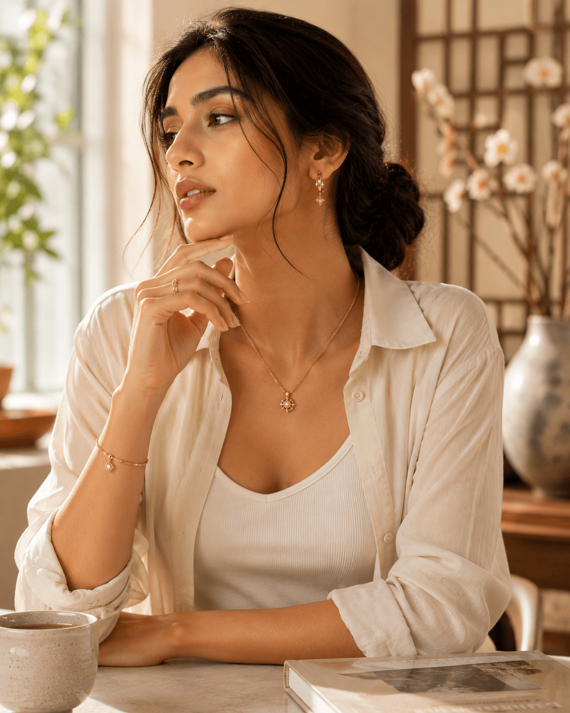 LEOS PRIME — Everyday Luxury, minimal jewelry lifestyle campaign