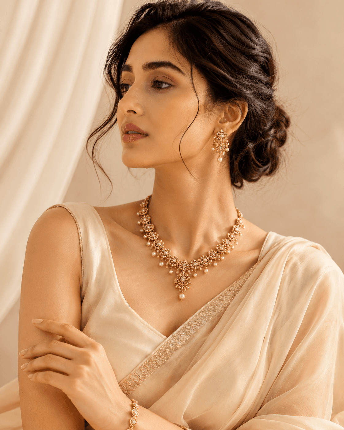 LEOS PRIME — The New Edit, editorial gold jewelry campaign
